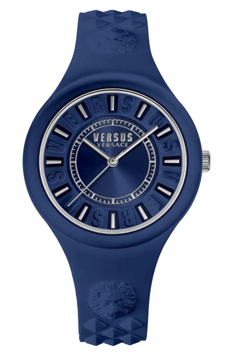 Versus Versace Women's 3 Hand Quartz Fire Island Blue 